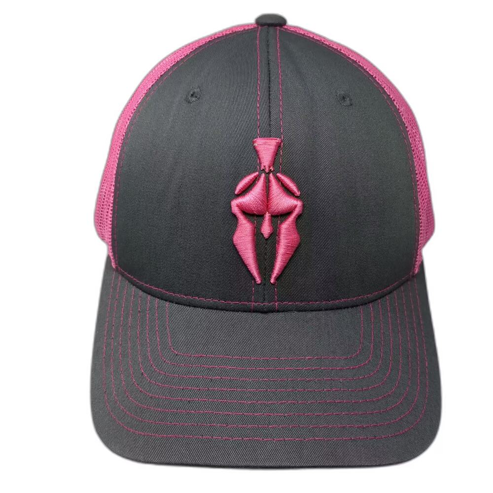 Kryptek Trucker Hat Gray Pink One Size Spartan Helmet Richardson 112 Embroidered